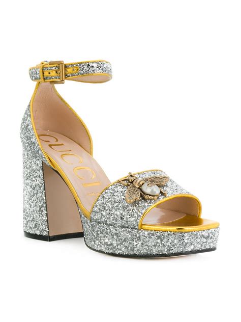 gucci sparkle sandals|Gucci sandals for women.